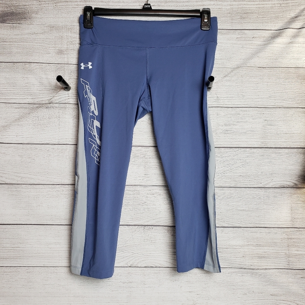 Under Armour Heatgear Compression‎ Run Leggings Womens L Large